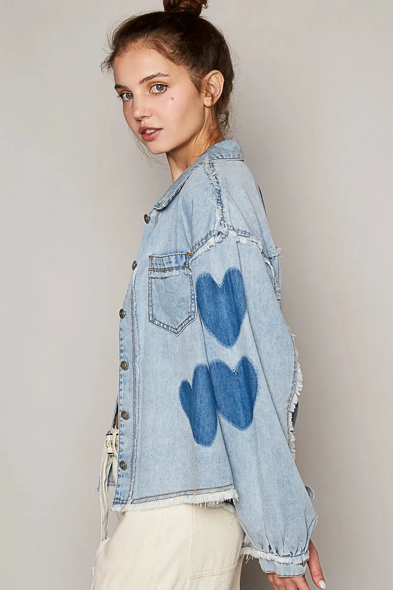 Denim Heart Jacket