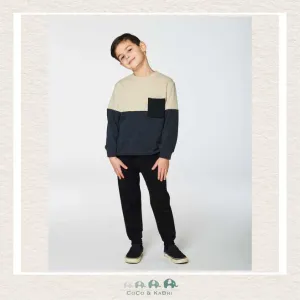 Deux Par Deux: Boys Black Jogger Style Pants