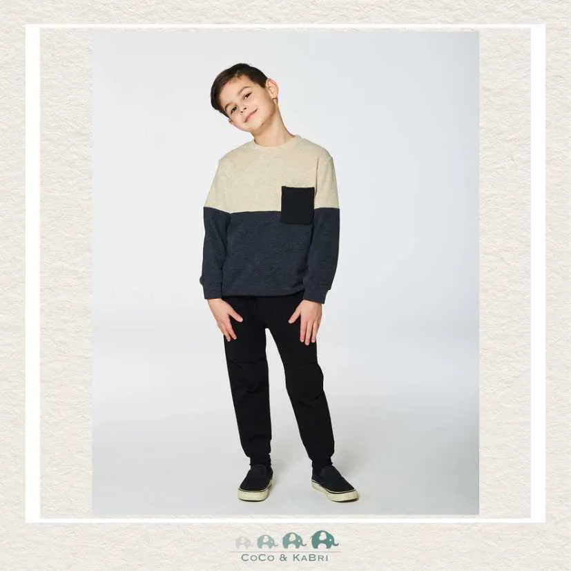 Deux Par Deux: Boys Black Jogger Style Pants
