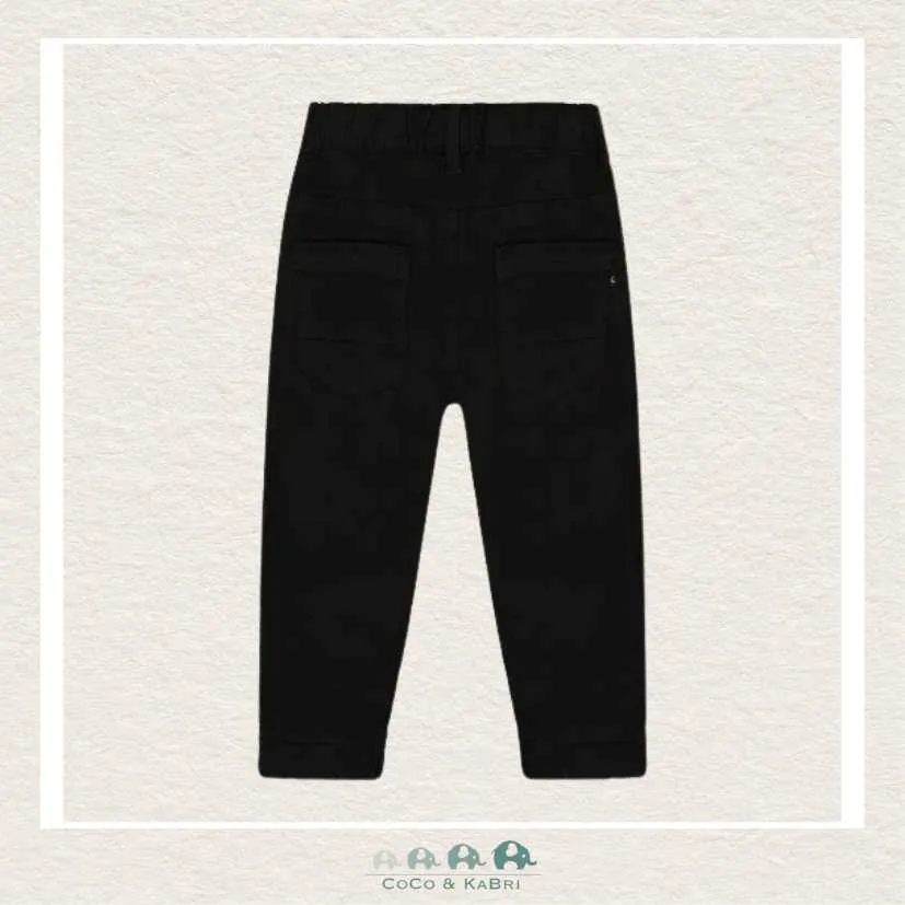 Deux Par Deux: Boys Black Jogger Style Pants