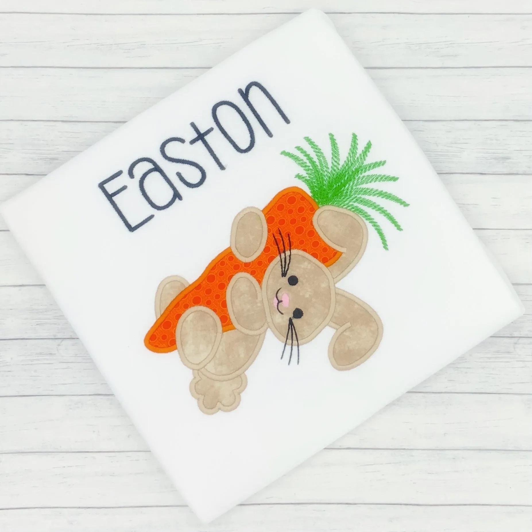 Easter - Holiday - Bunny Holding Carrot