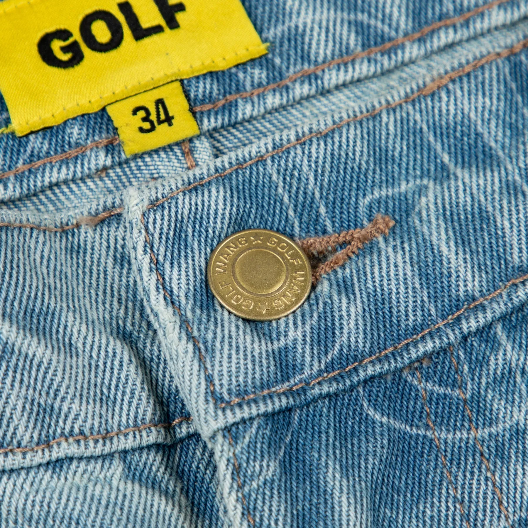 ECHO DENIM PANT by GOLF WANG