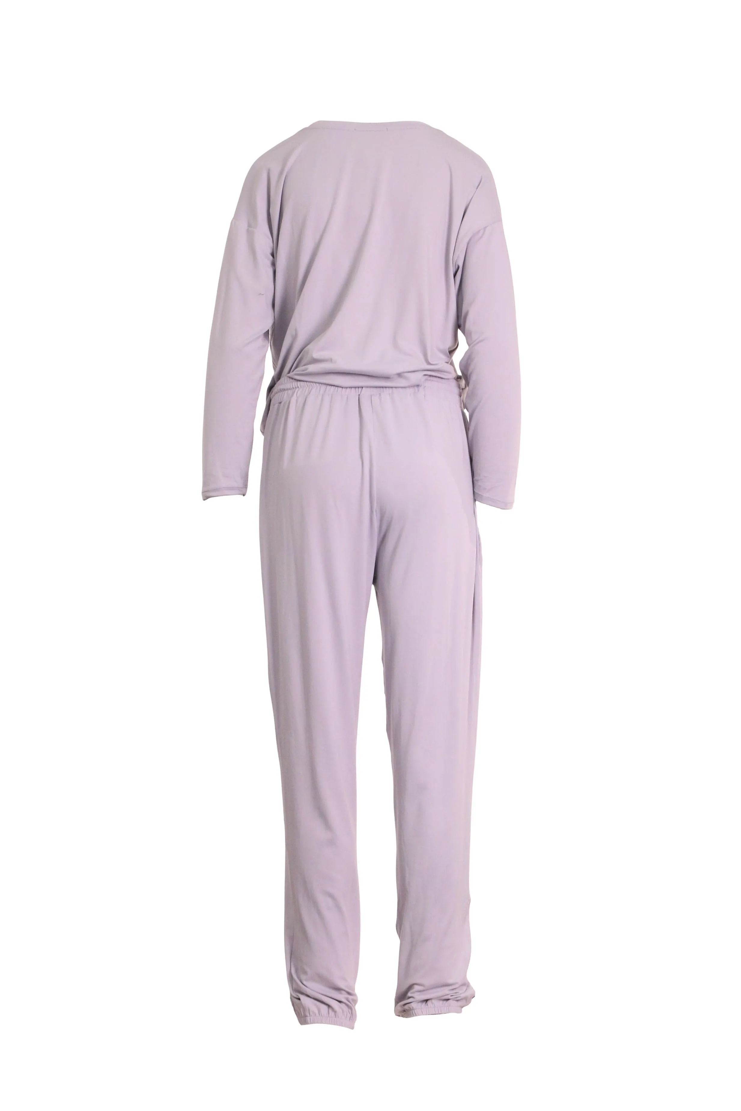 Elise PJ Set- Light Gray