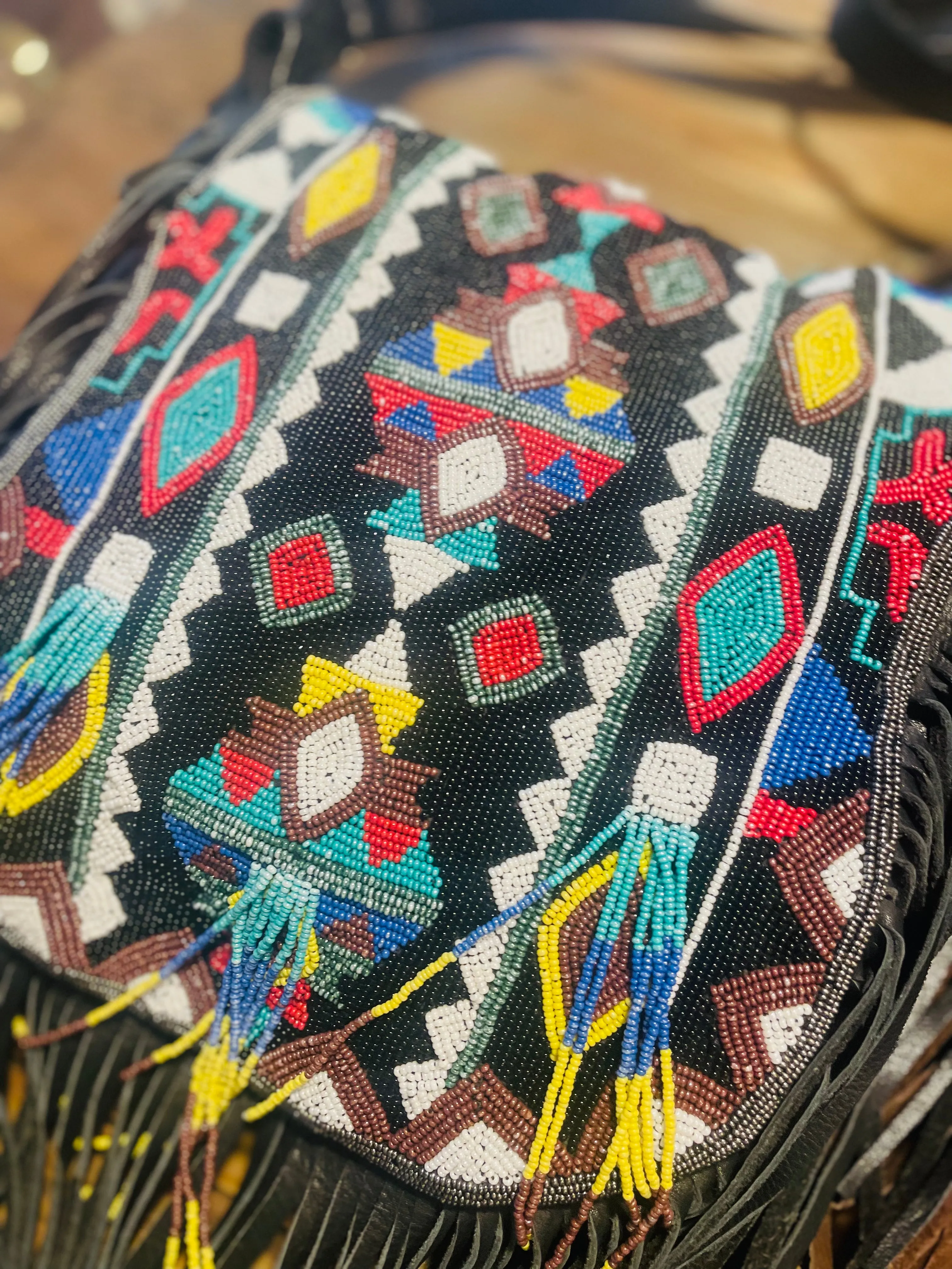 EMBROIDERED crossbody bag