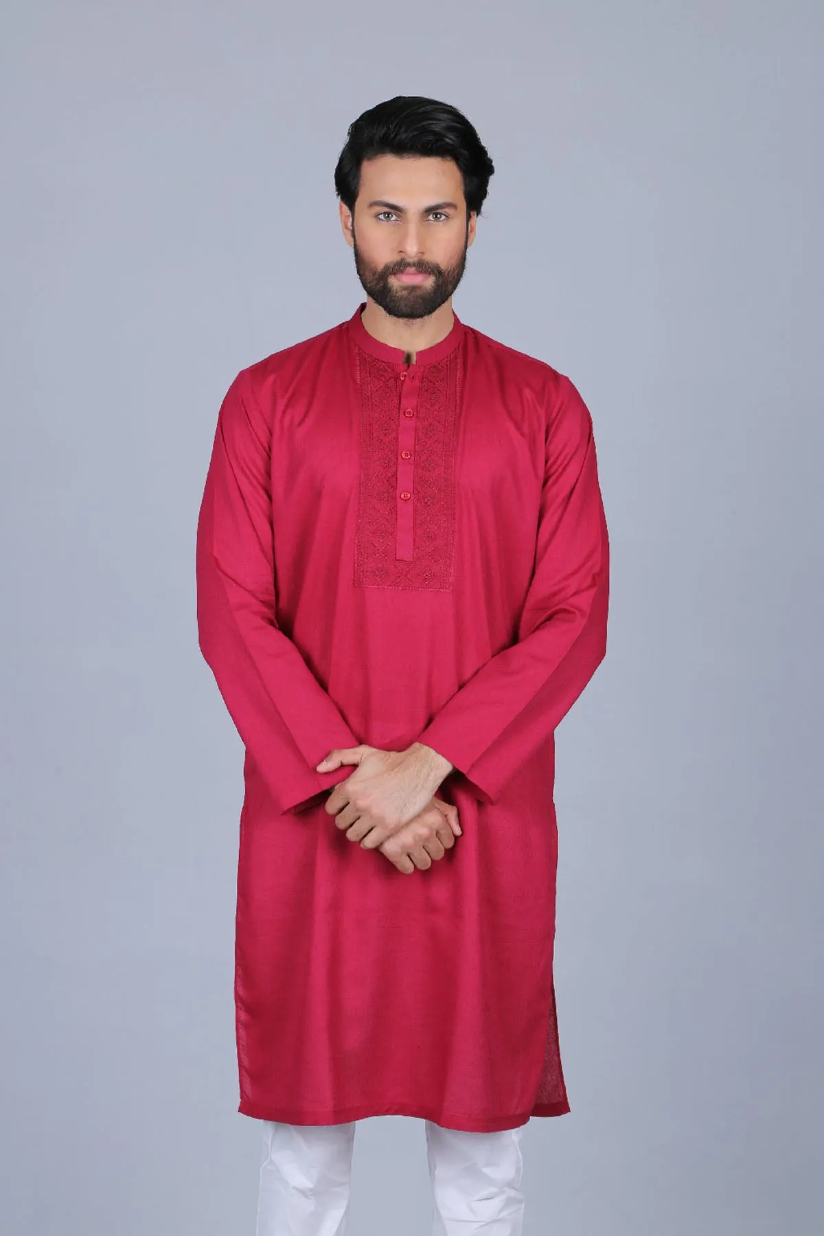 Embroidered Mens Kurta