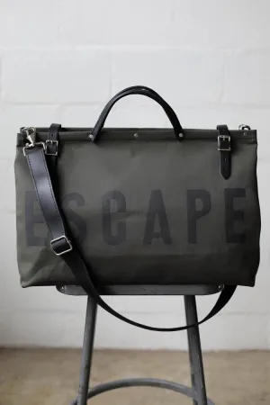 ESCAPE Canvas Bag- Olive