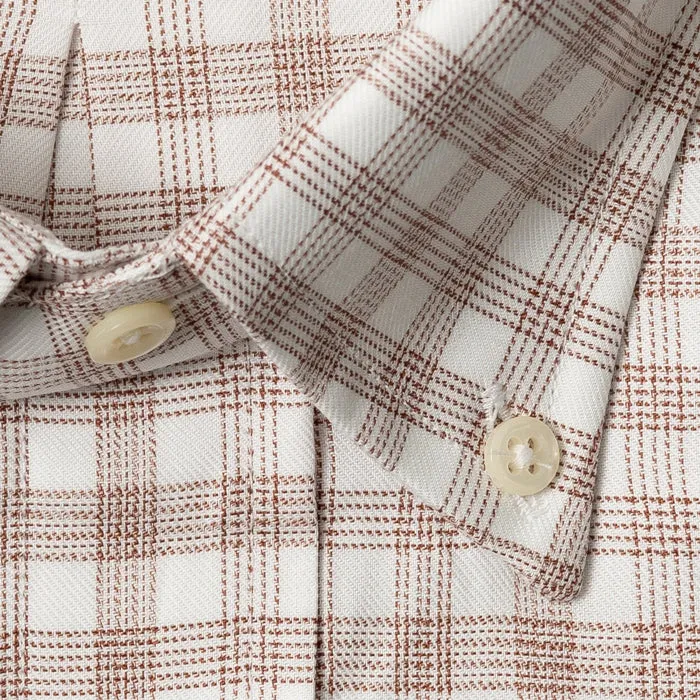 Fine Brown Check