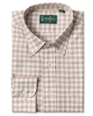 Fine Brown Check