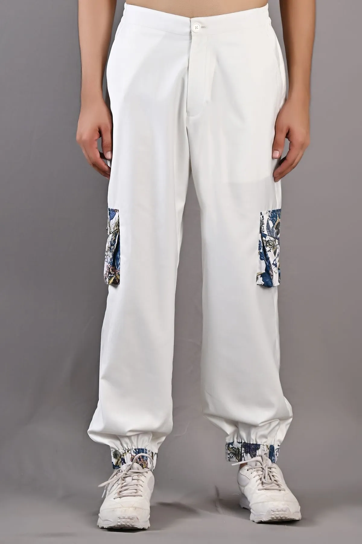 Florian - Multi Blue Printed Bomber Jacket With Jogger Set
