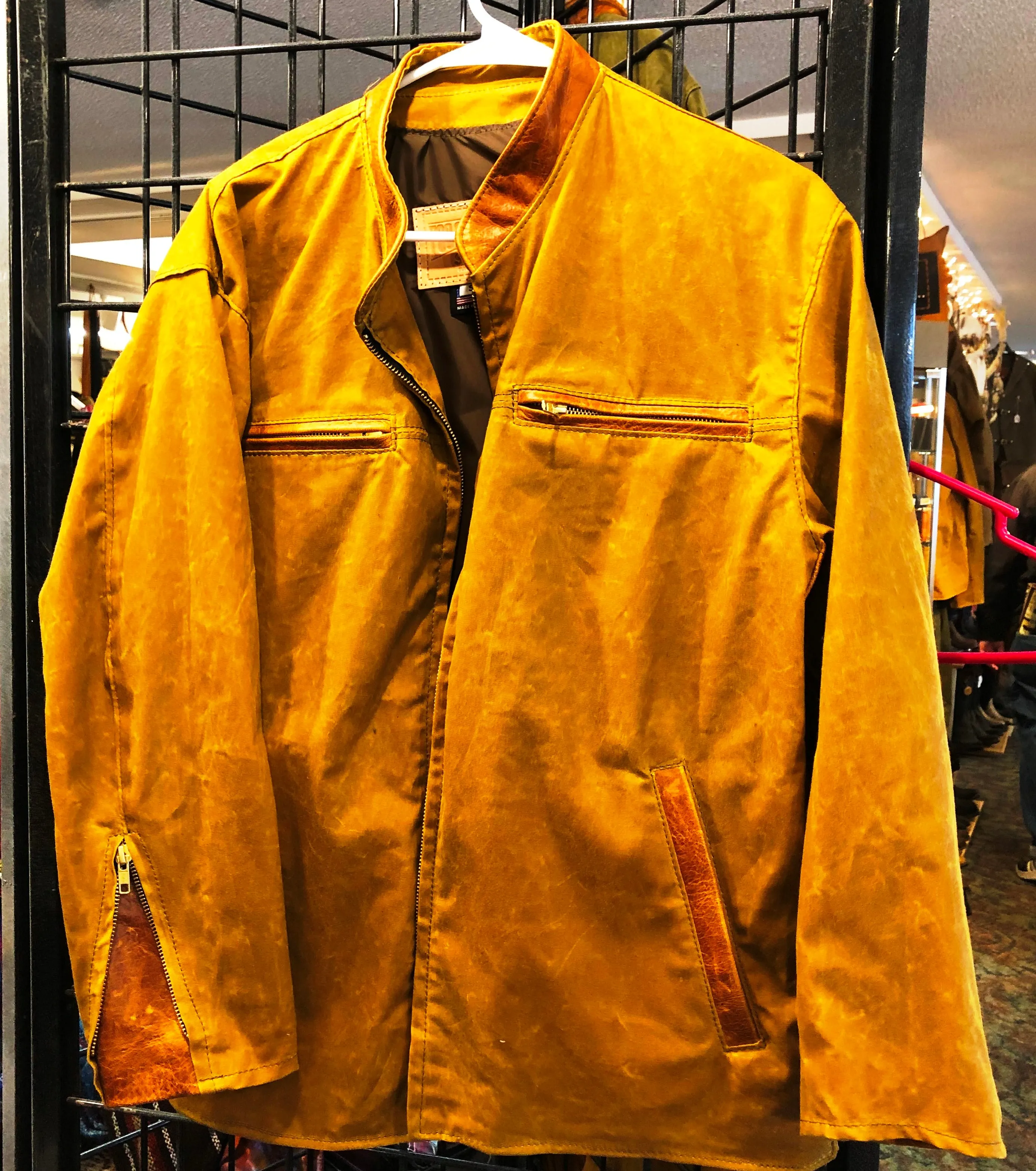 Fog Cutter Waxed Sailcloth Women's Corvette Style Jacket