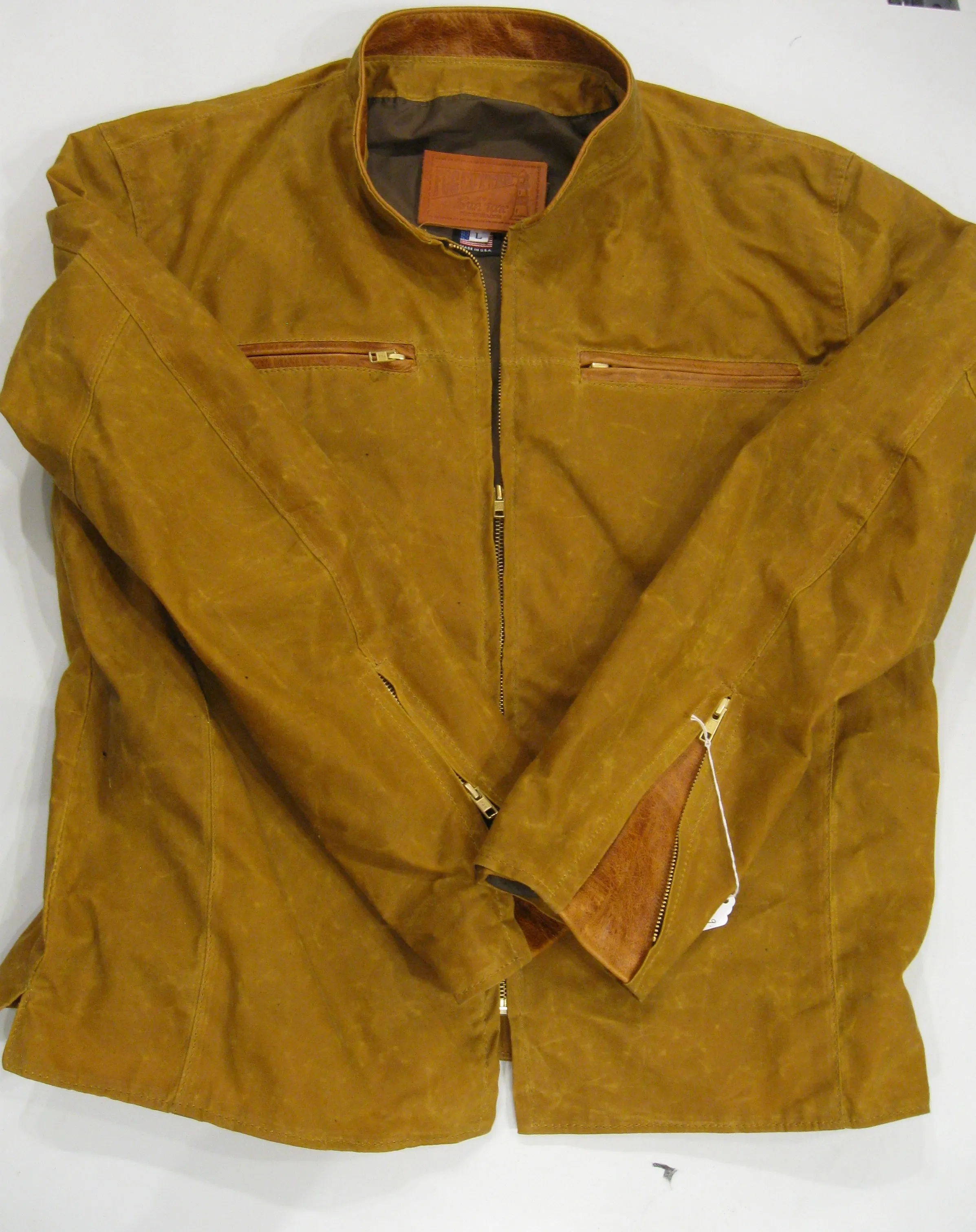 Fog Cutter Waxed Sailcloth Women's Corvette Style Jacket