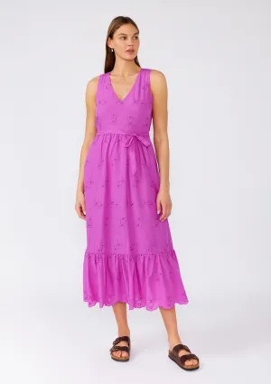 Forever Yours Embroidered Midi Dress