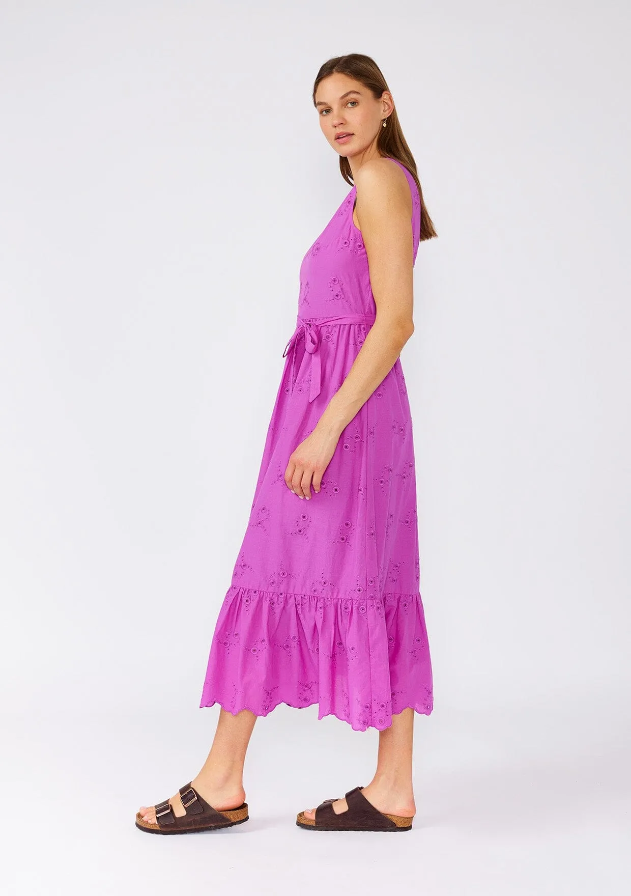 Forever Yours Embroidered Midi Dress