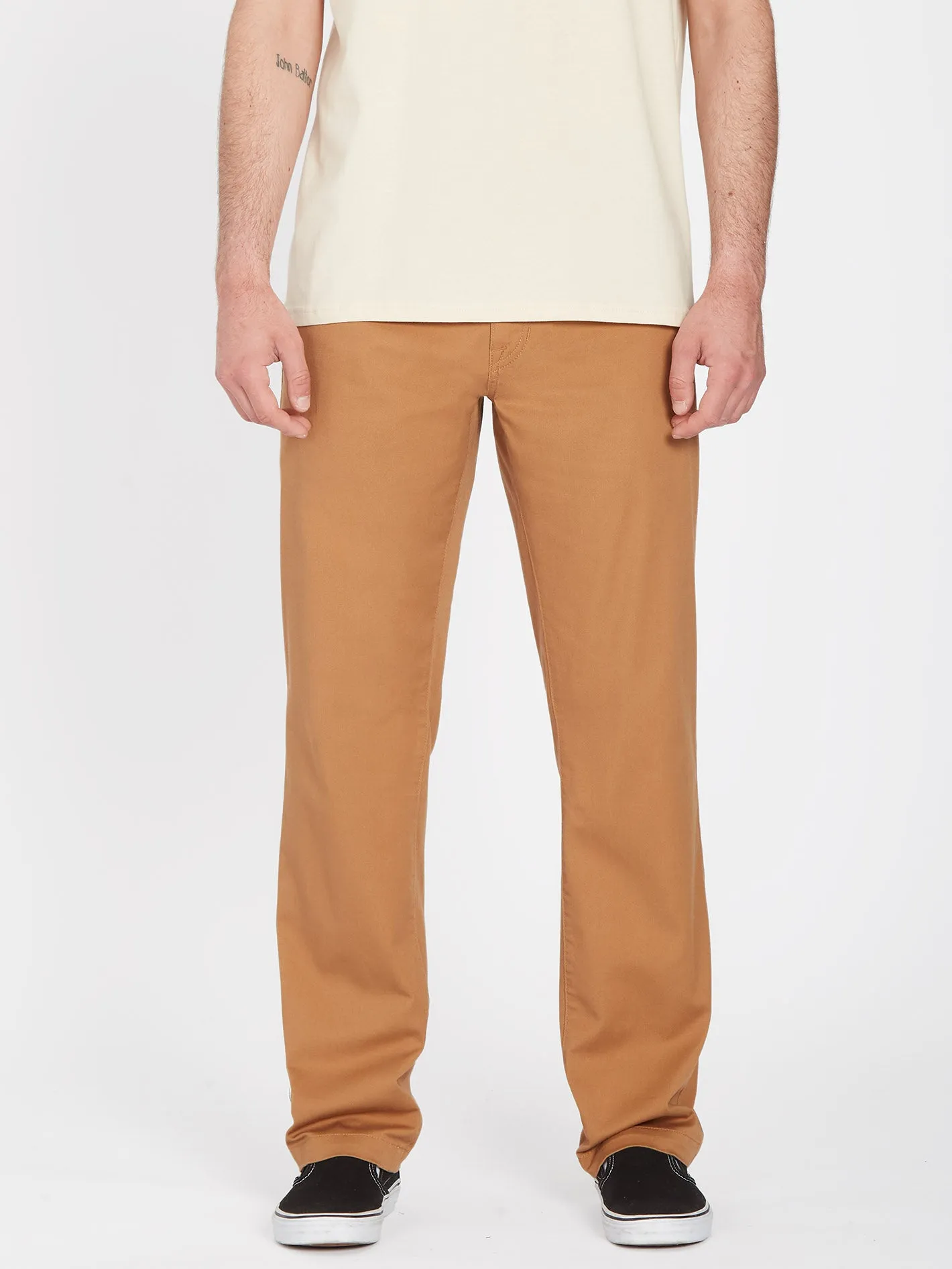 Frickin Modern Stretch Trousers - TOBACCO
