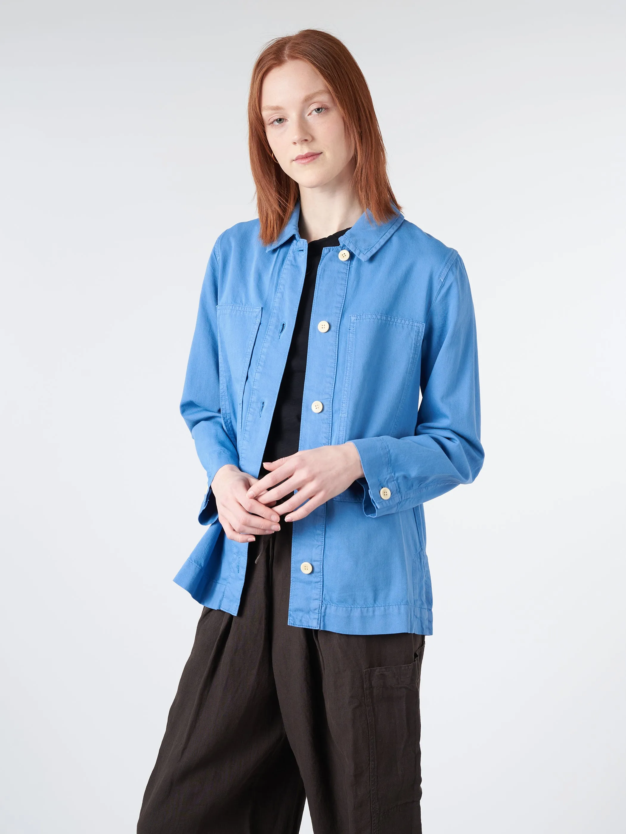 Garment Dyed Denim Shirt