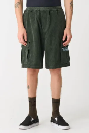 GRAFF CORD 91 CARGO SHORT - PIGMENT MILITARY