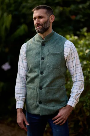 Gun Hill Mens Thorpe Nehru Waistcoat - 4 colours