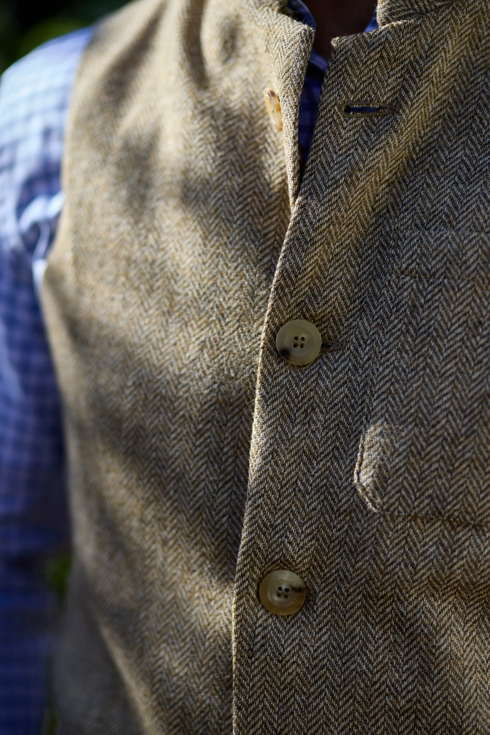 Gun Hill Mens Thorpe Nehru Waistcoat - 4 colours