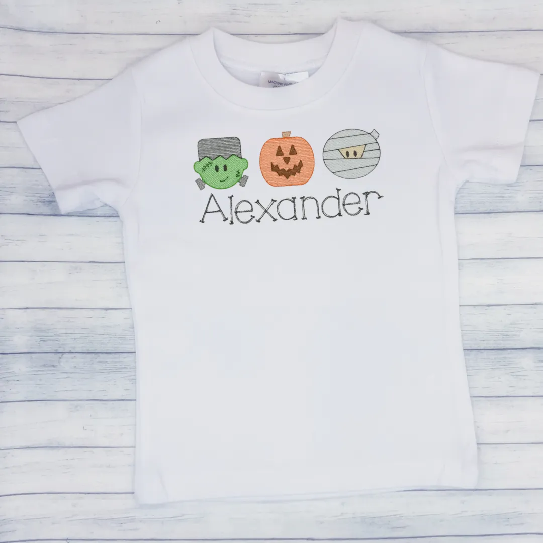 Halloween - Frankenstein - Pumpkin - Mummy