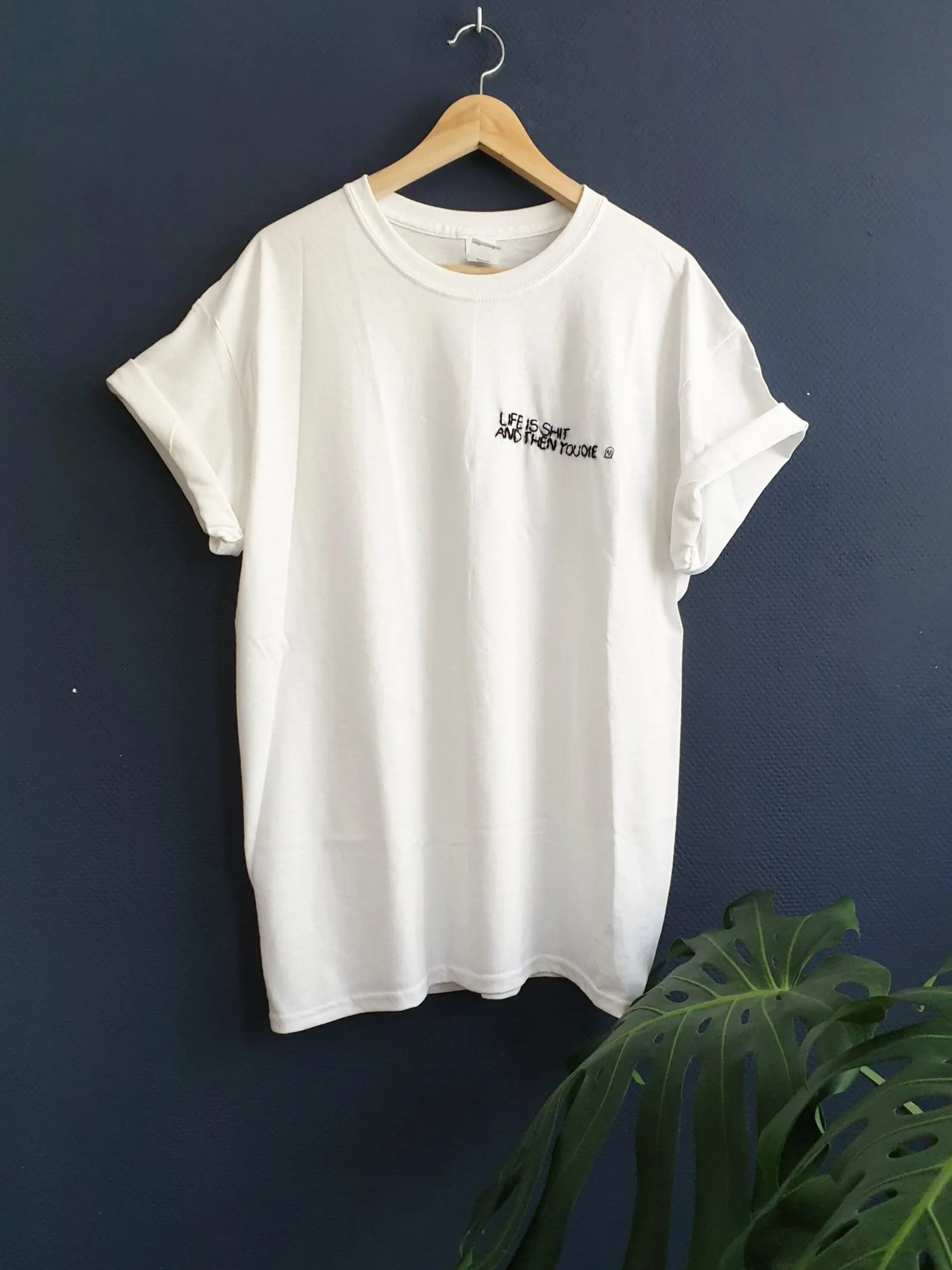 Hand Embroidered Life Shirt