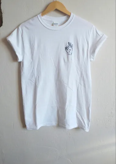 Hand Embroidered Ok Hand Shirt