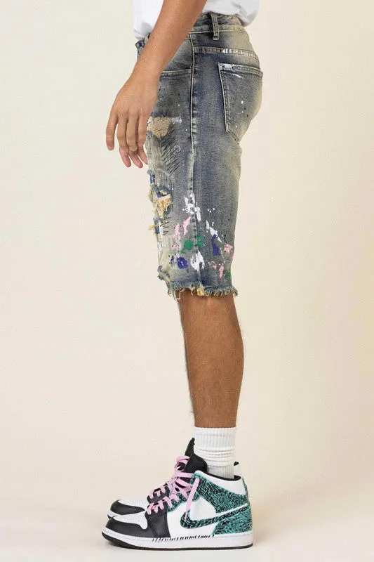HAND PAINT SHORTS