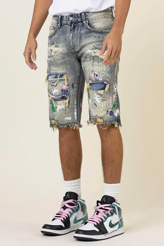 HAND PAINT SHORTS