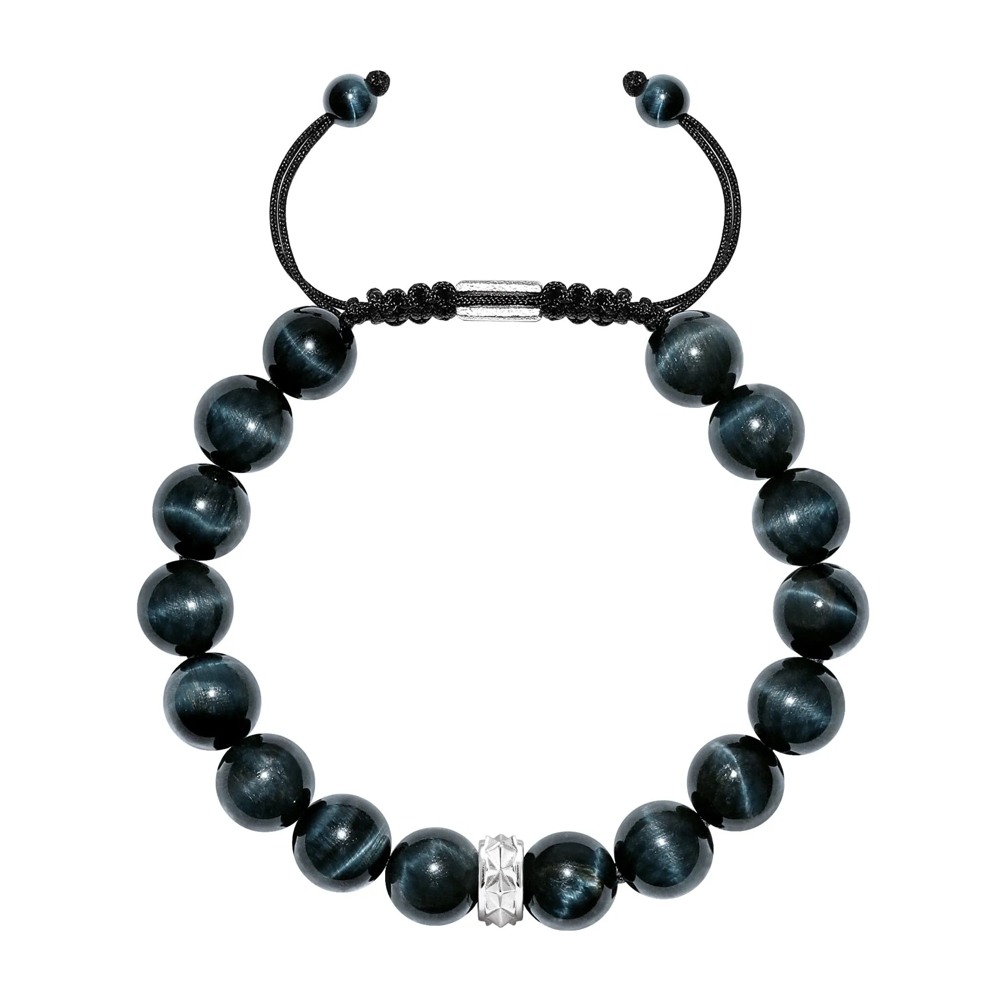 Hawk Eye Macrame Bracelet