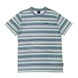 HUF Daisy Stripe Top S/S T-Shirt Sage