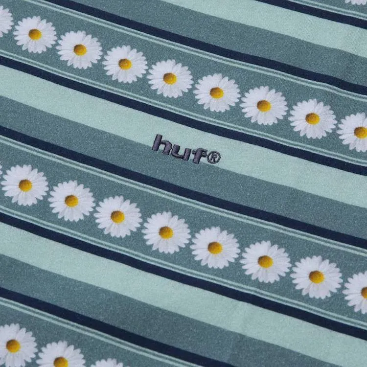 HUF Daisy Stripe Top S/S T-Shirt Sage