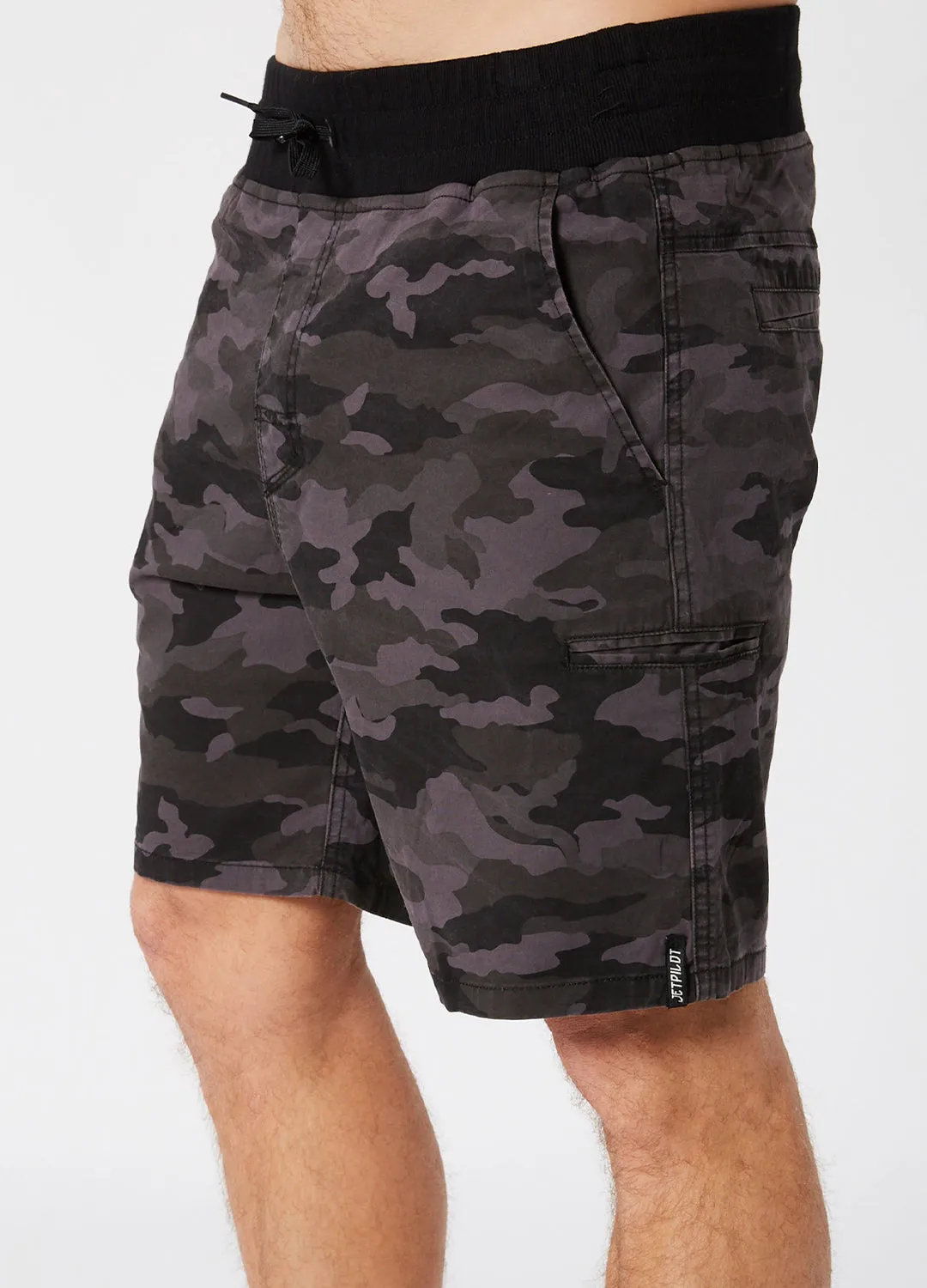 Jetpilot Stretched Out Mens Walkshort - Camo