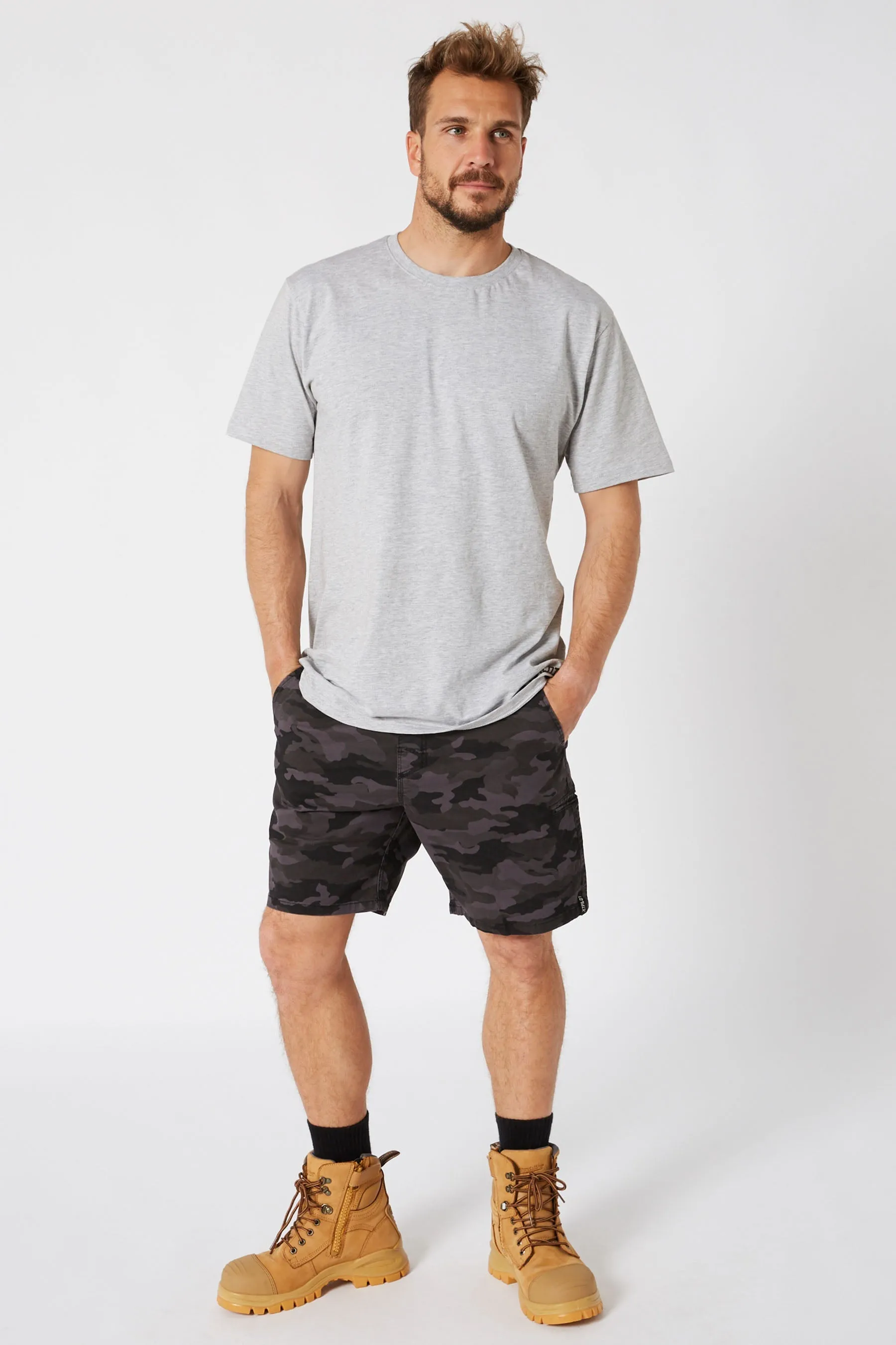 Jetpilot Stretched Out Mens Walkshort - Camo
