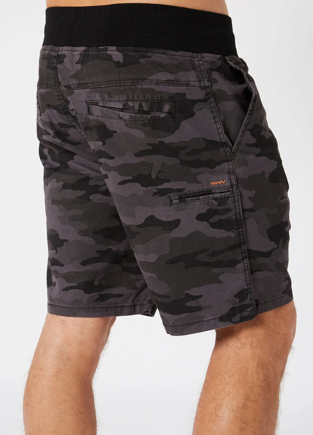 Jetpilot Stretched Out Mens Walkshort - Camo
