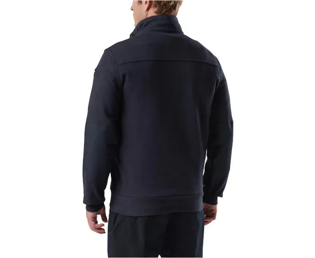JOB SHIRT 1/4 ZIP 2.0, FIRE NAVY