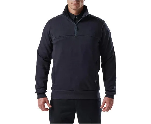JOB SHIRT 1/4 ZIP 2.0, FIRE NAVY