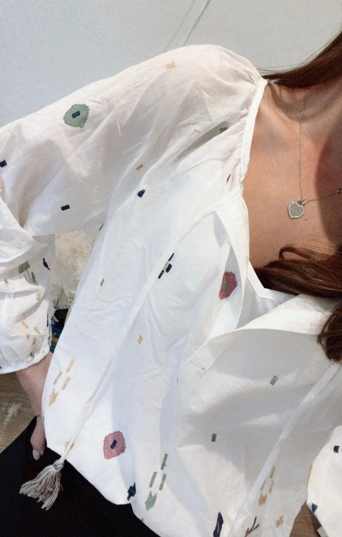 Julieta Embroidered Blouse