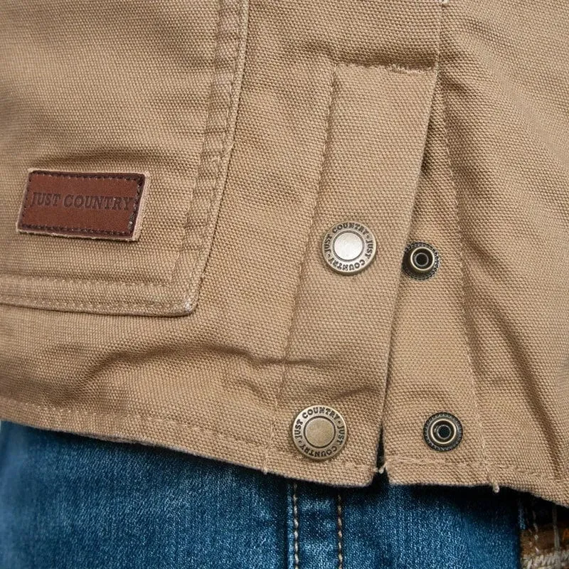 Just Country Mens Diamantina Jacket Khaki (MWOJ1916)