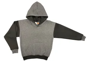 Kids Heathered Hooded P/O Sweatshirt (Style# 468)