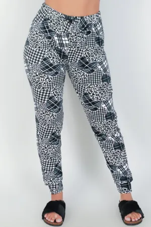LEOPARD PRINT SLEEP JOGGER