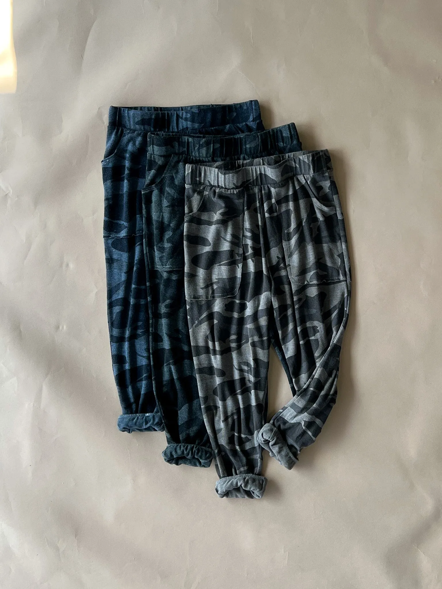 Lew Camo Joggers | Dyed Navy (Adults)