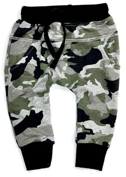 Little Bipsy Camo Joggers