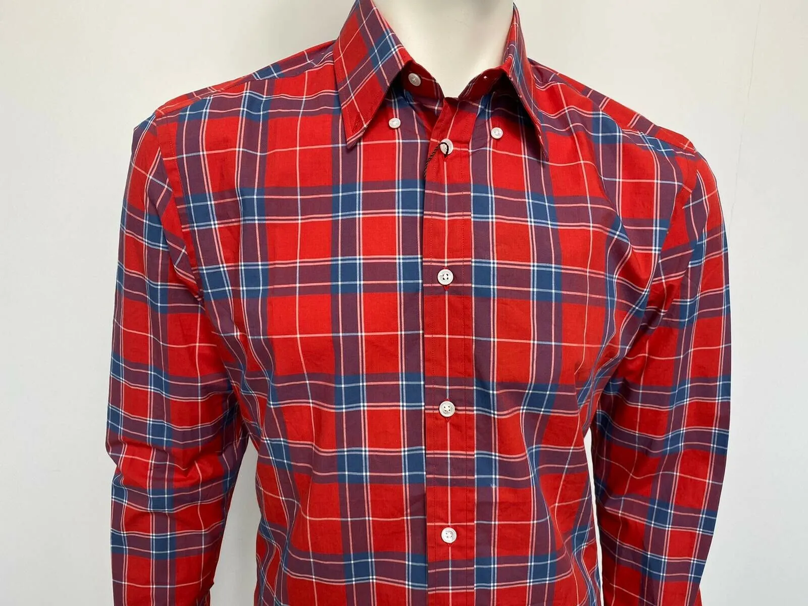 Long Sleeve Plaid Shirt
