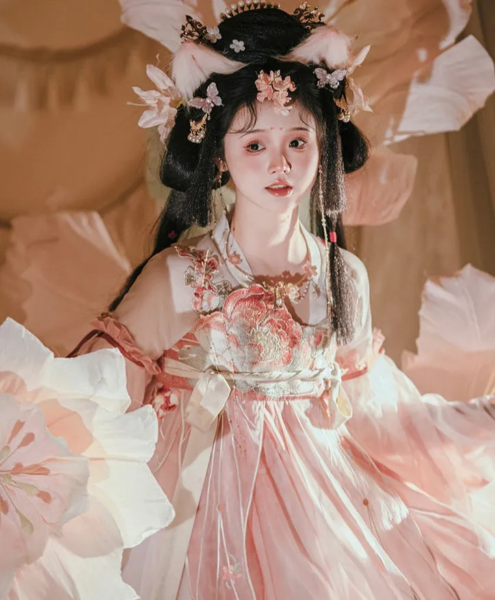Lotus Embroidered Hanfu UB98176