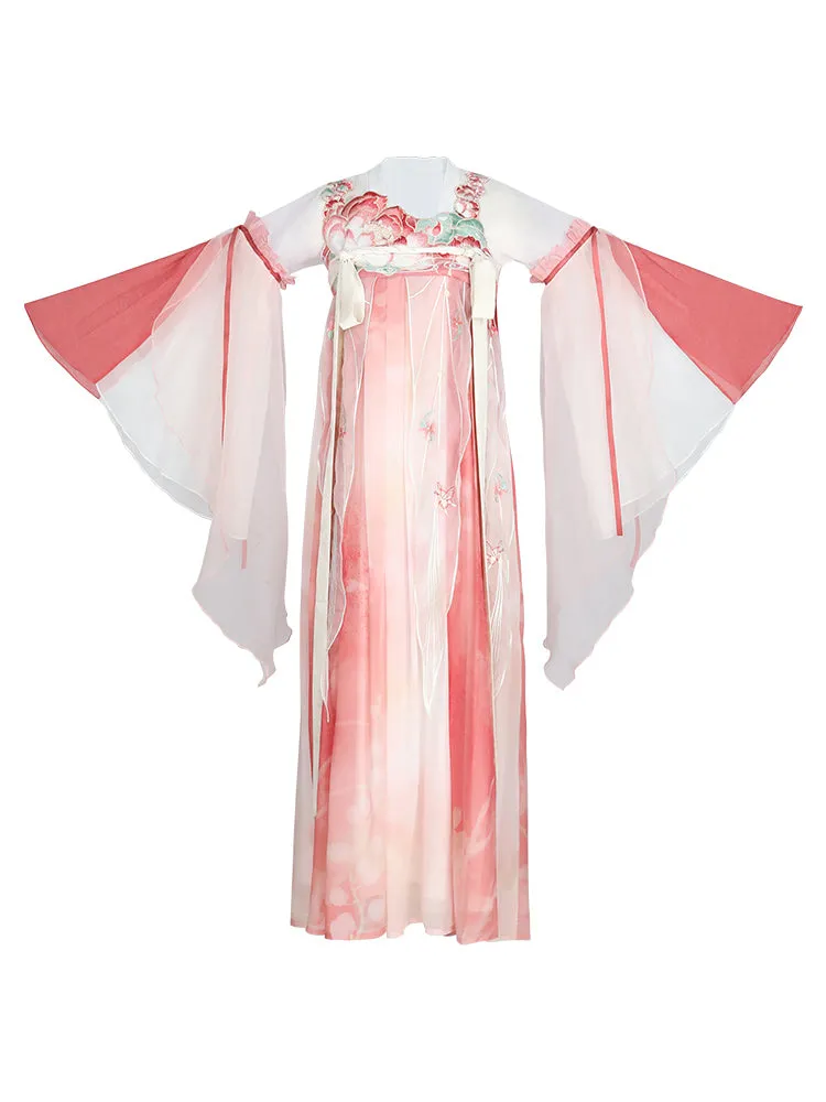 Lotus Embroidered Hanfu UB98176