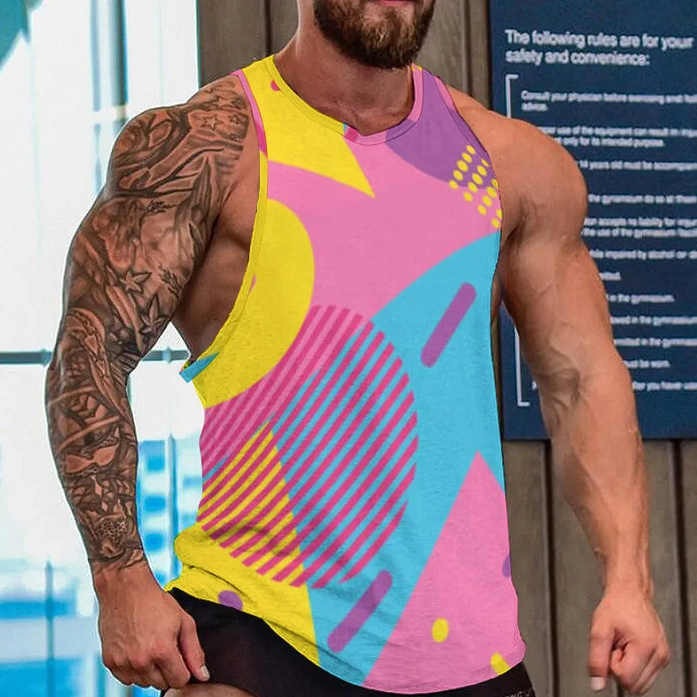 LOUD 90s Wallpaper Print Men's Full print vest
