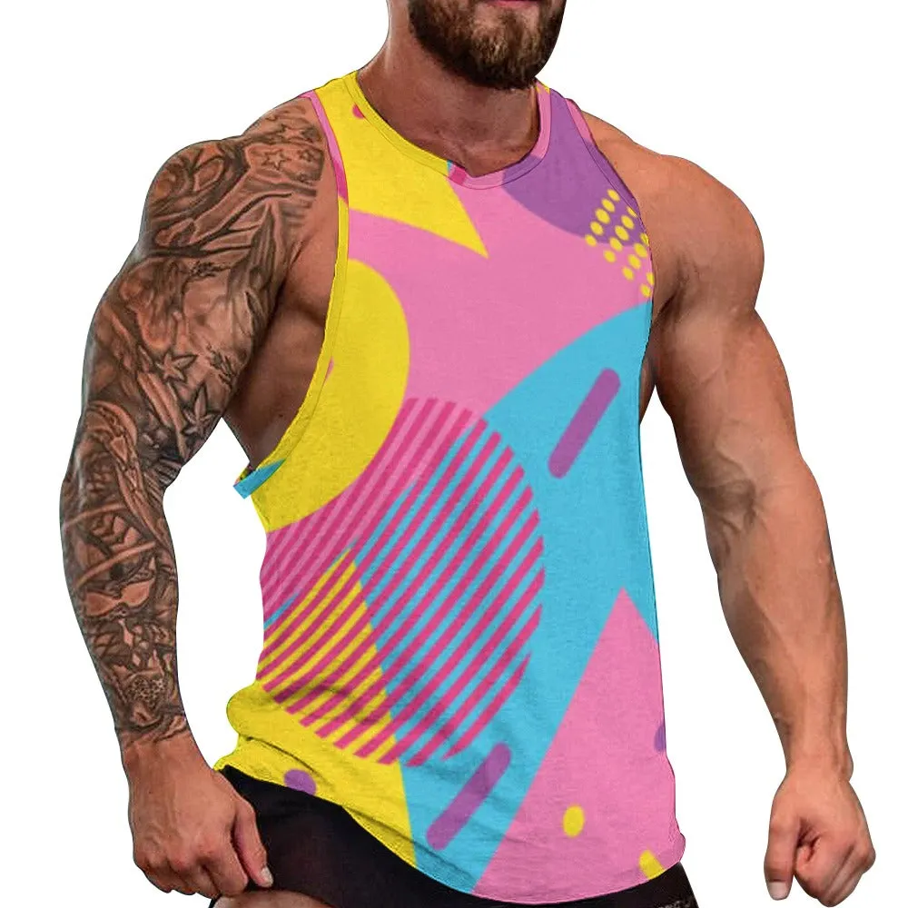 LOUD 90s Wallpaper Print Men's Full print vest