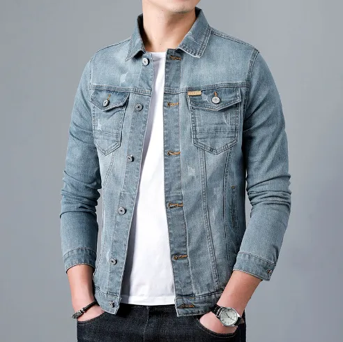 Luca – Classic Fit Men’s Denim Jacket