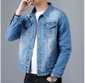 Luca – Classic Fit Men’s Denim Jacket