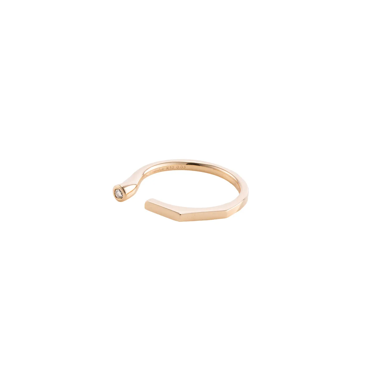 【Made-To-Order】MANHATTAN Diamond Cuff Ring