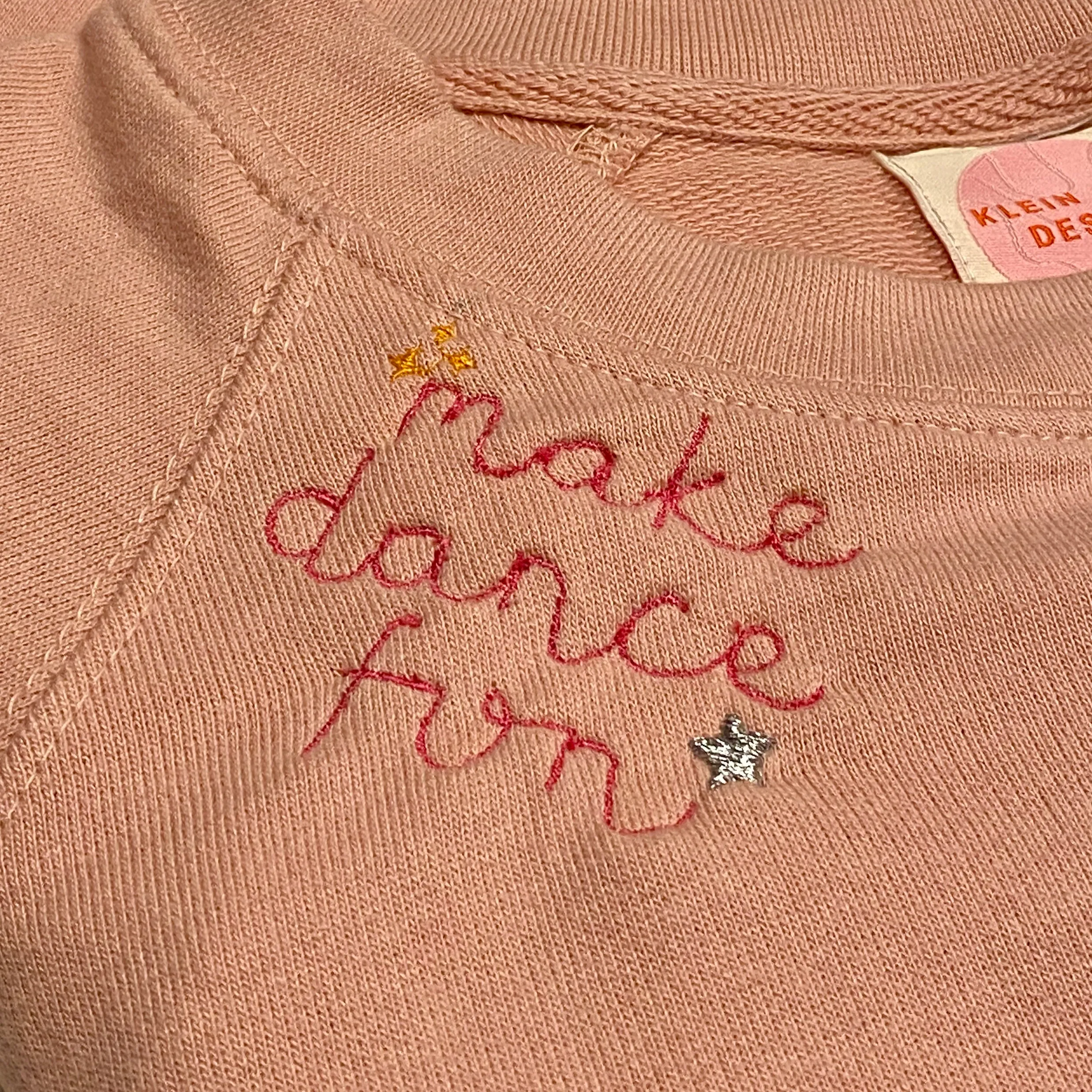 Make Dance Fun Embroidered Confetti FunShirt